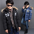 Baby Boy Padded Jacket Winter Sports Snowsuits Hoodie Children Down Jackets For Boys Down Coat 5
