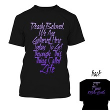 RIP PRINCE LET’S GO CRAZY T-SHIRT PURPLE RAIN 80’S TOUR Hip Hop Music Shirt harajuku Top Tee camiseta Punk Rock Shirts