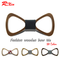 New 2016 Red Xin Brand Fashion Handmade Wood Bow ties Bowtie Butterfly Gravata Ties For Men