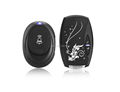 Black Waterproof Doorbell EU Plug in 220V AC Digital LED Music 100M Range Wireless Remote Control
