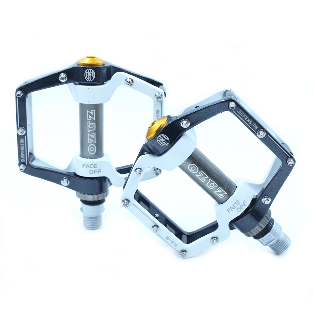 OZUZ Alloy Aluminum Mountain BMX Bike Pedals 9/16 inch Road Bicycle