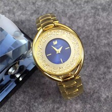2016 Fashion Women Whole Crystal Watch Top Brand LOGO Luxury Japan Quartz Movement Dress Wristwatches Fixed with Fashion Crystal