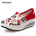 2016 Swing Fashion Casual Shoes Woman High Quality Canvas Shoes Women Summer Walking Shoes Women s