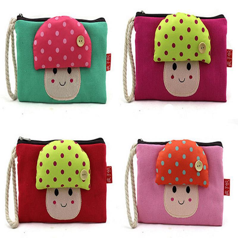 bolsa feminina bolsos Dot Mushroom portable soft c...