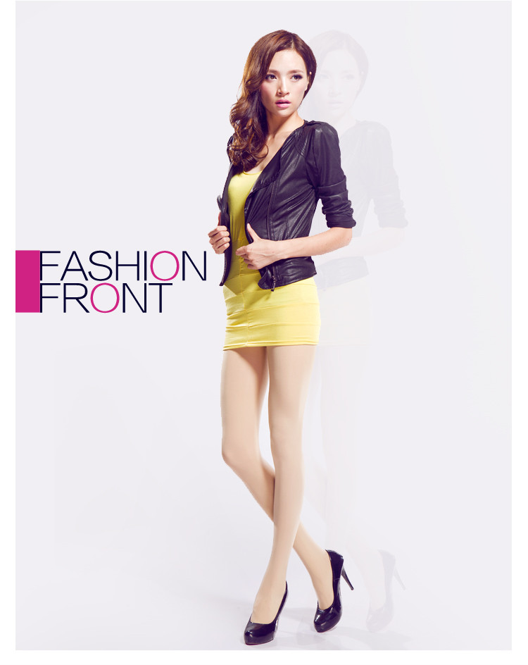 Fashion Colourful Nylon Velvet Tights Autumn Winter Women Pantyhoses Opaque Candy Colour Stockings_13