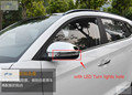 For Hyundai Tucson 2016 Chrome Rearview Side Door Mirrors Cover Trim 2 pcs set