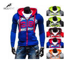 2016 New Styles Men’s Autumn Winter Cardigan Sweatshirts And Hoodies Animal Print Hoodie Classic Homme Sport Hoodies AIGUKENT