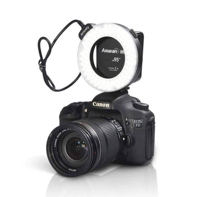 Aputure Amaran HC100 LED  Ringflash /    Canon EOS 5D Mark II III 5D2 7D 6D 70D 700D 650D 60D 600D
