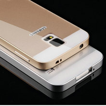 Luxury Aluminum Case for Samsung Galaxy S5 i9600 Caso Capa Full Protective Aluminum Frame+PC Cover