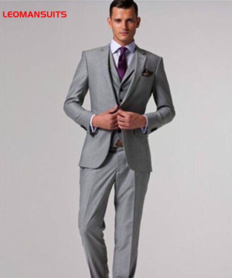 2015-New-Arrival-Italian-Luxury-Mens-Grey-Suits-Jacket-Pants-Formal-Dress-Men-Suit-Set-men (1)
