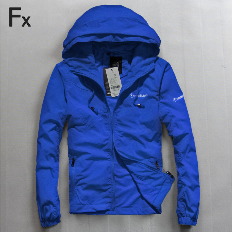 2015 Spring Autumn New Casual Hooded Jacket Men Top Quality  Brand Clothing Men Jackets Fashion Thin Sports Coats hc39
