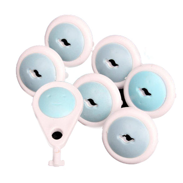 Socket Protection Electric Shock Hole Children Care Baby Safety Electrical Security Plastic Safe Lock Cover ES88