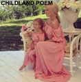 summer 2016 family matching clothes chiffon maxi beach mother daughter dresses party family look mother and