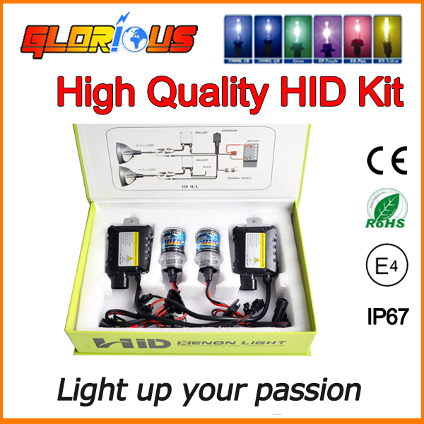 55W Car HID xenon kit Headlight H7 H1 H3 H4 H8 H9 H11 9005 9006 881 lamp 4300k 6000k 8000k 10000k H7