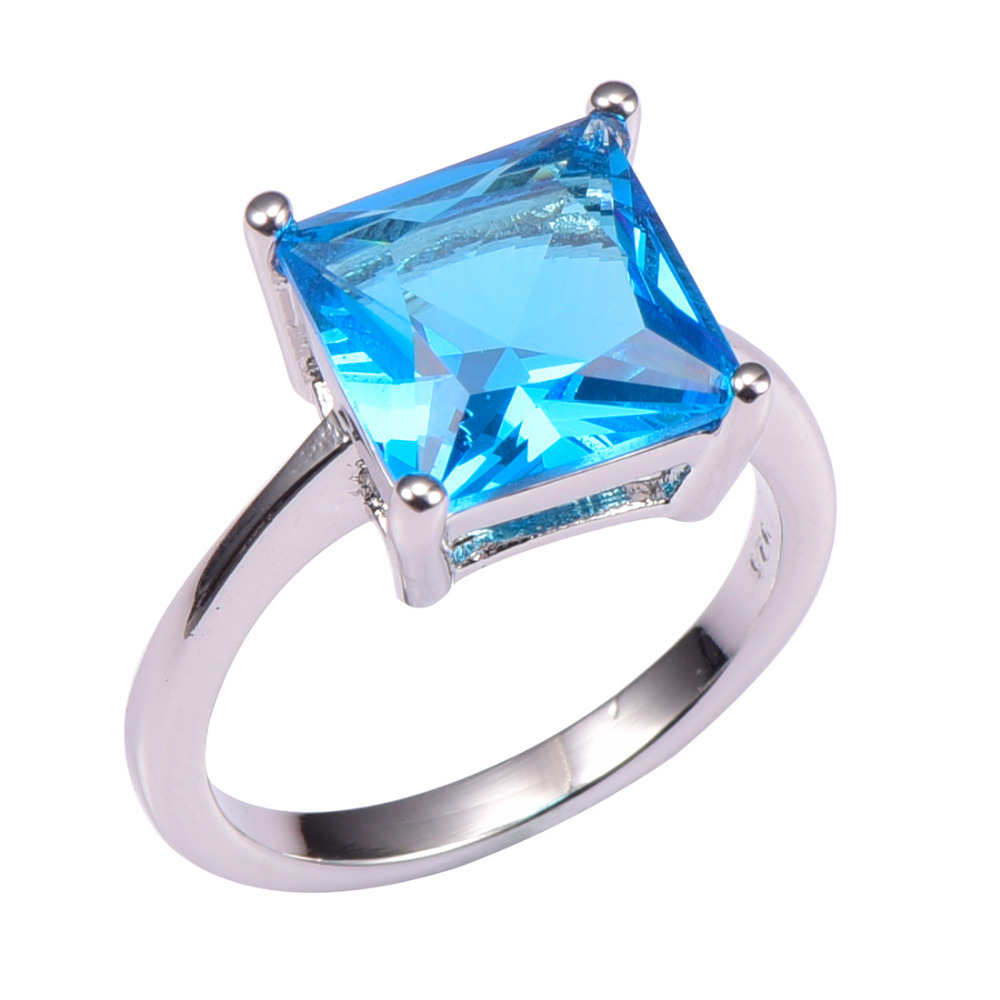 aliexpress buy classic style blue topaz 925 sterling silver wedding fashion design aliexpress buy classic style blue topaz 925 sterling silver wedding fashion design