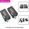 HDMI Over single 100m 328ft Extender Coaxial IR wireless HDMI transmitter receiver support HDMI 1 3