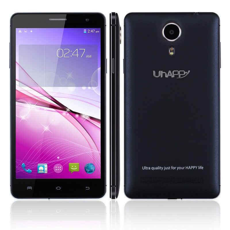 5 5 Inch Original UHAPPY UP620 Octa Core Smartphone MTK6592 Android 4 4 1GB RAM 8GB