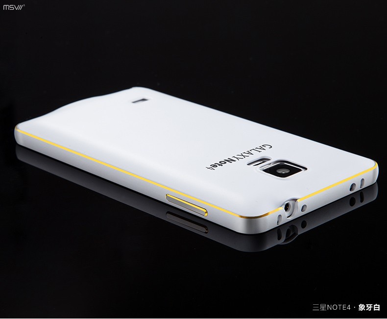 note 4 gold edge bumper+cover-10