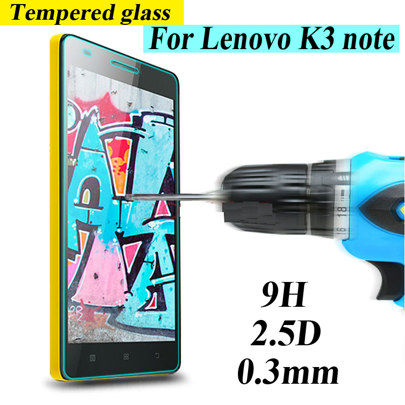 For Lenovo K3-note A7000 K50-T5 Premium Tempered Glass Screen Protector 0.3mm Anti-Explosion anti-Shatter with clean tools