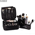 Brand Designers High Quality Travel Waterproof Women Make Up Bag Professional Storage Beautician Brush Organizer Cosmetic