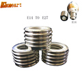 HGhomeart 10Pcs E14 E27 Adapter Light Bulb Splitter Lamp Holder Adapter E27 E14 Bulb Holder Light