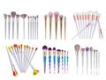 1 5 7 10 12pcs Makeup Brush Set Unicorn Thread Make Up Brushes Fiber Brush Set