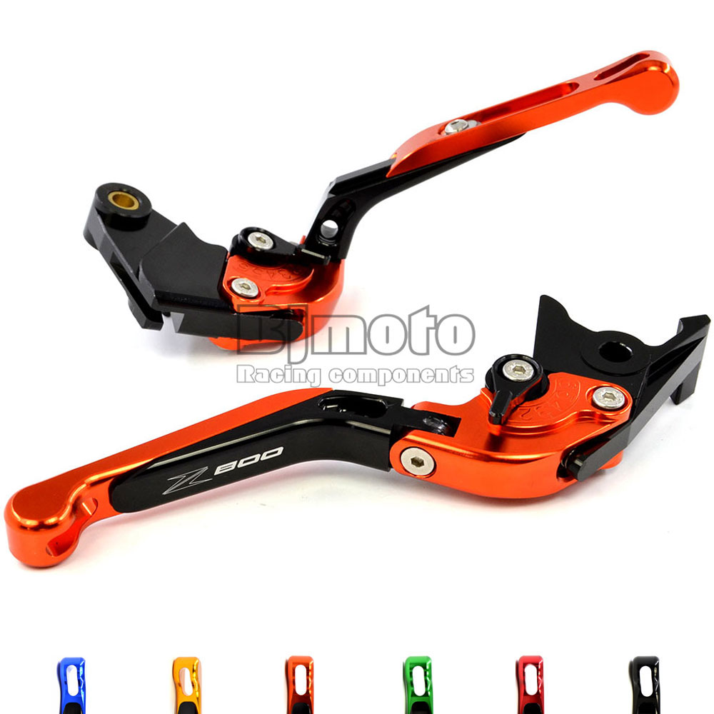 Image of New Adjustable Foldable Extendable Motorbike Brakes Clutch CNC Levers Kawasaki Z800 E version 2013 2014 2015 Free Shipping