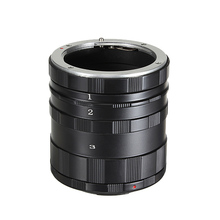 Metal Macro Lens Extension 3 Ring Tube Adapter For Sony Alpha Minolta AF MA A900 A330