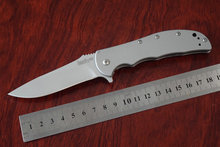 Acero 8CR13MOV ee.uu. Kershaw 3655 Volt SS plegable cuchillos de caza del cuchillo campamento exterior 410 manija envío gota