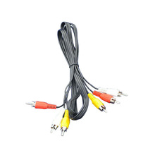 High quality 3 RCA to RCA Male to Male Cable DVD Cable Audio Video TV Cable 1.5M  XC1093