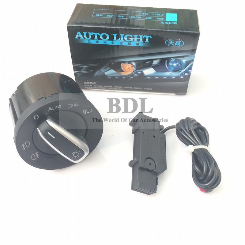 Image of Auto Head light Sensor And Original Genuine Headlight Switch For VW Golf 5 6 MK5 MK6 Tiguan Passat B6 B7 CC Touran Jetta MKV