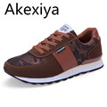 Akexiya Fashion Spring autumn Men Casual Shoes Patchwork Men Falts Walking Shoes Zapatillas Deportivas Hombre Mens