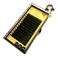 Free Shipping 10Trays 0 07 J S Eyelash Extension 3D Individual False Eyelashes Korean Silk Fake