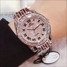 AAA 2015 new female Austrian crystal luxury watch imitation big large dial watches women watches men and women dress Watch B28