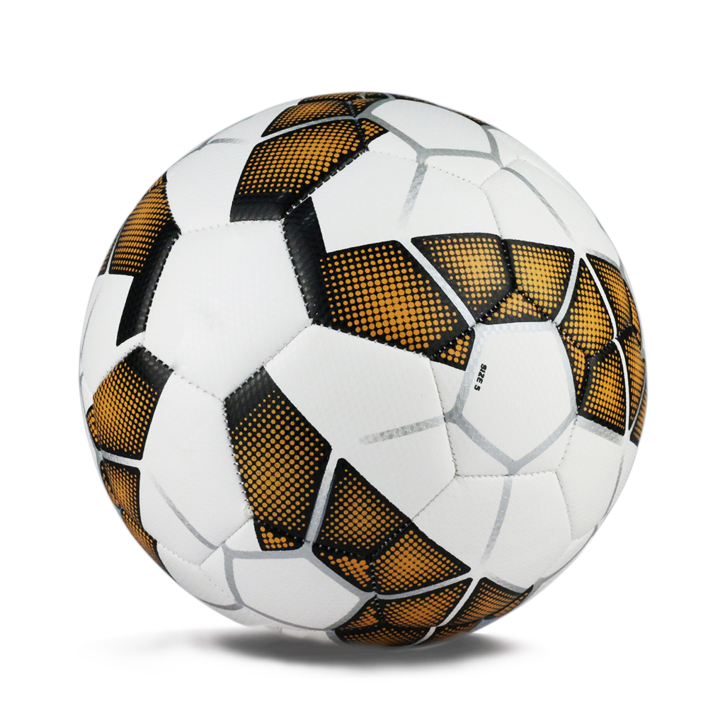 New High Quality Football Ball Machine Stitch Soccer Balls PU Granules