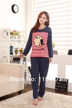 cotton couple pajama sets lovers sleepwear long sleeve sleep lounge male and female pyjamas home clothing