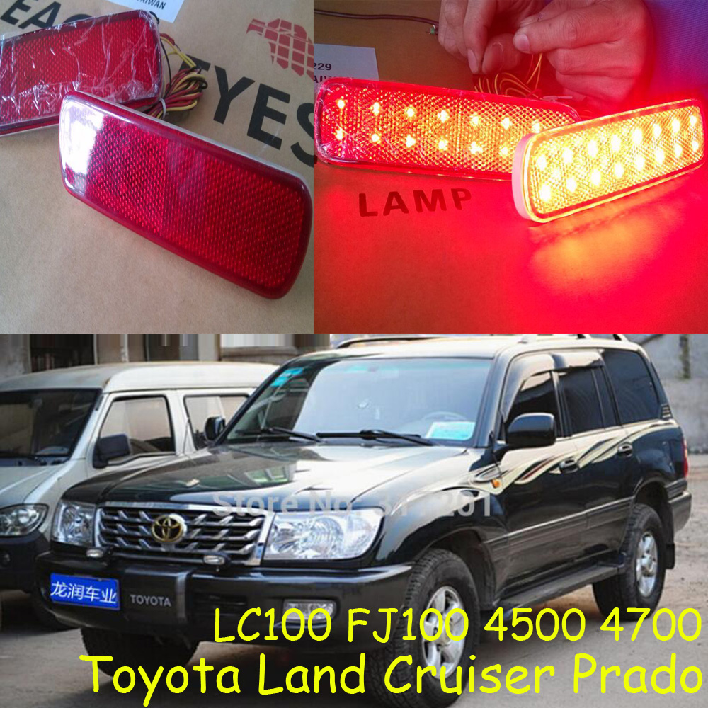 Toyota Land Cruiser Prado задних фонарей, Из светодиодов, Prado противотуманные фары, Lc100 FJ100 4500 4700 ; прадо задний фонарь, 2 шт. ; бесплатная доставка