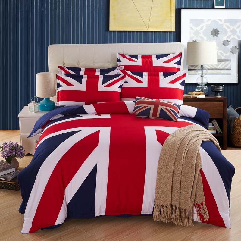 The New Listing Bedding British Flag Home Textiles Fashion Union