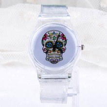 Transparent Series Summer Rubber Watch Unisex Silicone Quartz Women Men WristWatch Clock Wrist Watch BMHM393 C9