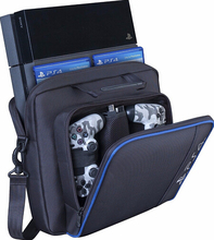 Черная сумка игровой консоли и аксессуары черный защиты сумка для PS4