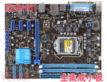 Free shipping 100% original motherboard for Asus P8H61-M LX DDR3 LGA 1155 16GB H61 support I3 I5 I7 Desktop motherborad