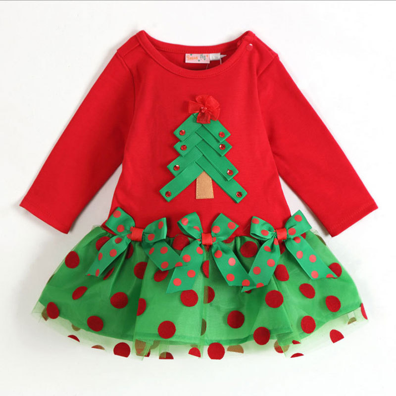 2016 new toddler girl dresses christmas tree kids party 2016 new toddler girl dresses christmas tree kids party