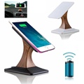 Car Wooden Sticky Qi Wireless Charger Charging Pad Power Station for Samsung Galaxy S7 Edge Note