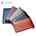 CHICHI Luxury Men Long Wallet Thin Business Credit Card ID Holders Large Brief Carteira Leather Money