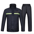Raincoat rain pants Heavy rain gear Waterproof motorcycle bicycle rain jacket suit poncho table size Large