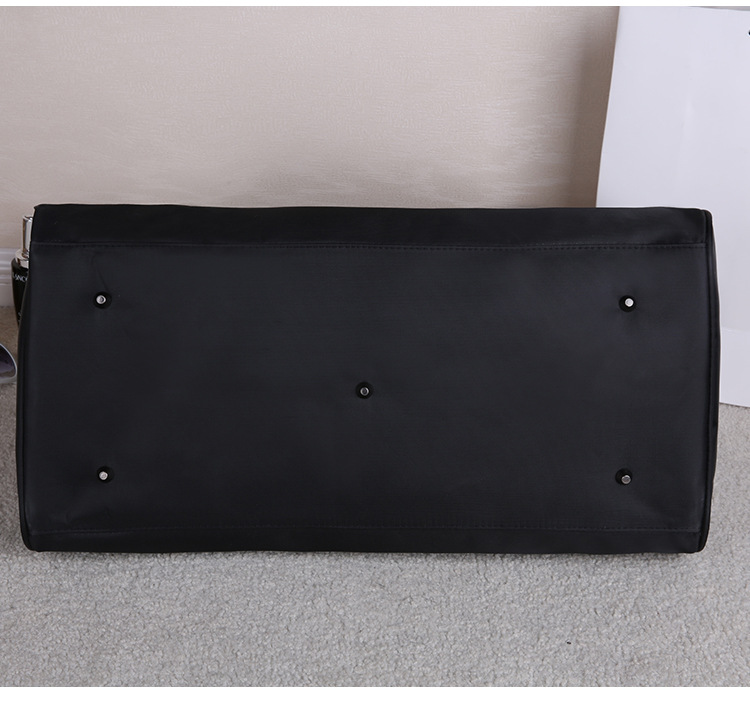 black hand luggage bag