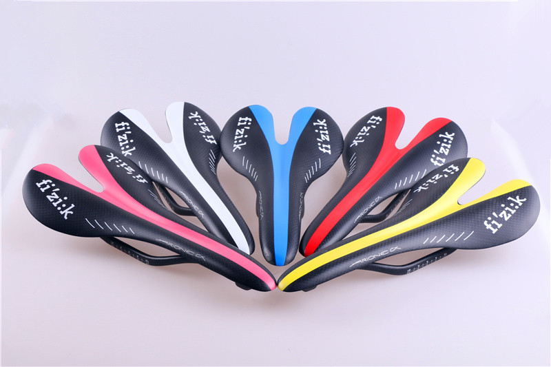 Image of Full Carbon Fiber Road Bicycle Saddle New Mountain Mtb Cycling Bike Seat Saddle Cushion Bike Parts Bicycle Accessories