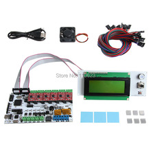 Geeetech Rumba board +cooler fan +LCD 2004 controller display +jumper wire ect Rumba control board kits for reprap 3D printer