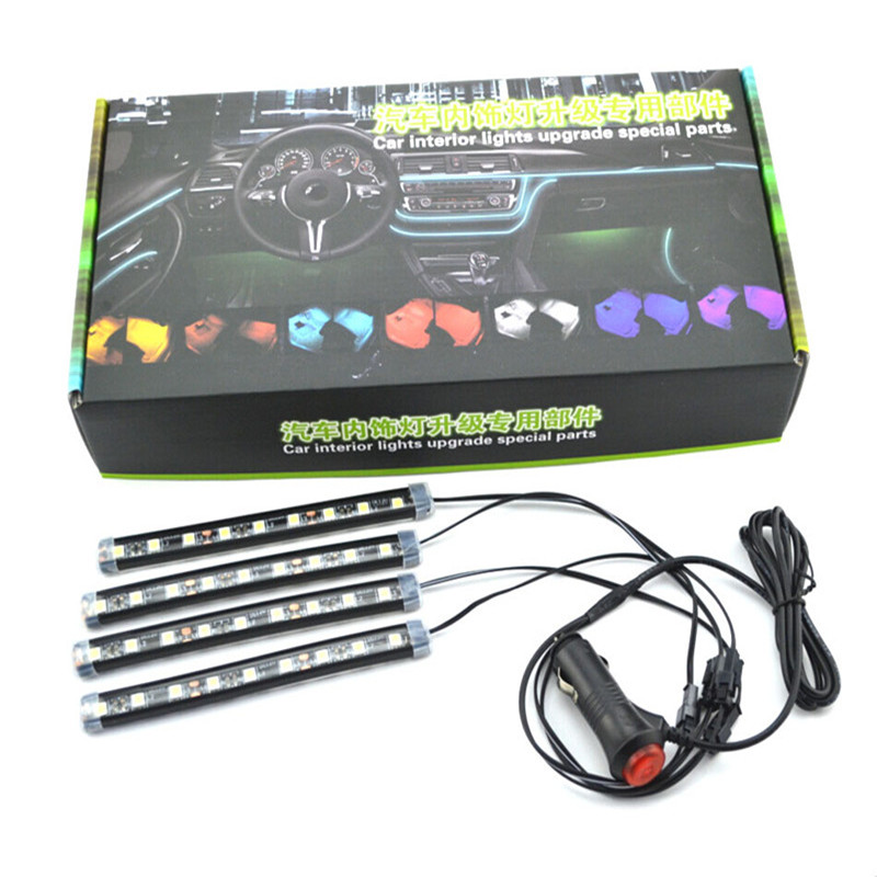 New arrival 4 in 1 12V Car Auto Interior LED Atmos...
