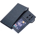 Men Long Wallet Coin Bag zipper ID Credit Card Holder Bifold Coin Purse Top Brand clutch